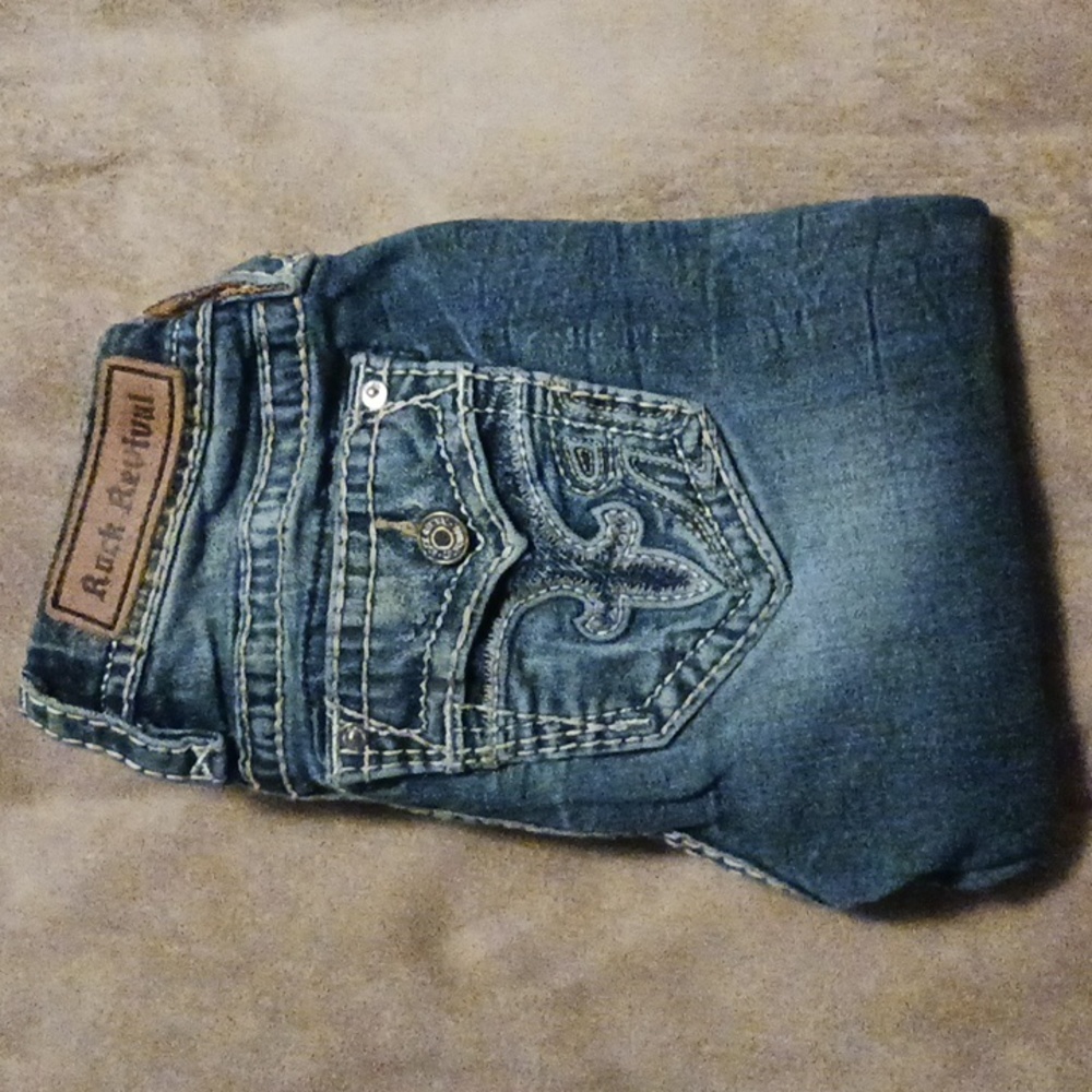 COPY - ROCK REVIVAL SKINNY JEANS 25